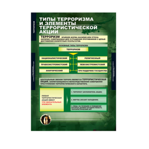 Комплект таблиц. ОБЖ. Терроризм. - fgospostavki.ru - Саратов