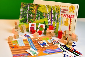 Игровой набор Фребеля "Три медведя" (серия "Сказочный мир". Выпуск 2) - fgospostavki.ru - Саратов