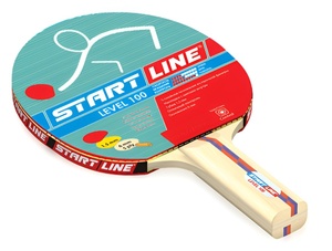 Ракетка для настольного тенниса start line level 100 прямая control - fgospostavki.ru - Саратов