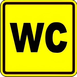 Тактильный знак (WC) 100х100 - fgospostavki.ru - Саратов