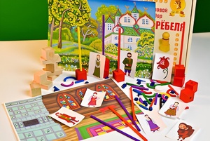 Игровой набор Фребеля "Аленький цветочек" (серия "Сказочный мир". Выпуск 2) - fgospostavki.ru - Саратов