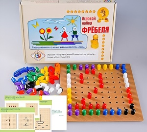 Игровой набор Фребеля "Мозаика со шнуровкой" (серия "Эксперимент") - fgospostavki.ru - Саратов