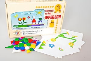 Игровой набор Фребеля "Конструктор плоскостной-2" (Серия "Эксперимент") - fgospostavki.ru - Саратов