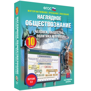Наглядное обществознание. Человек. Общество. Политика и право. 10 класс - fgospostavki.ru - Саратов