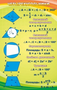 Стенд "Четырехугольники" - fgospostavki.ru - Саратов