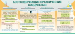 Стенд "Азотсодержащие органические соединения" - fgospostavki.ru - Саратов
