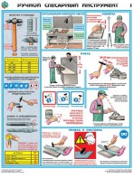 Комплект плакатов "Ручной слесарный инструмент" - fgospostavki.ru - Саратов