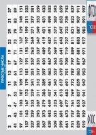 Таблица "Простые числа от 2 до 997" (винил) - fgospostavki.ru - Саратов