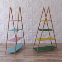 Стеллаж для игрушек и книг "Вигвам" - fgospostavki.ru - Саратов