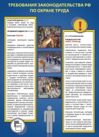 Комплект плакатов "Охрана труда на объекте" - fgospostavki.ru - Саратов