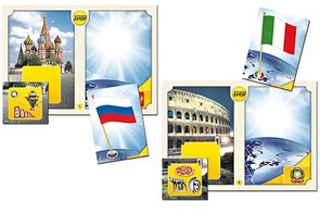 Настольно-печатная игра "Флаги стран мира 1. Европа" - fgospostavki.ru - Саратов