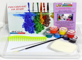Набор для рисования "Эбру-Семерка" - fgospostavki.ru - Саратов