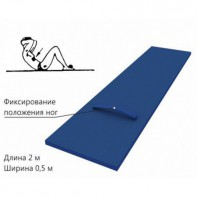 Доска для пресса напольная с фиксатором ног - fgospostavki.ru - Саратов