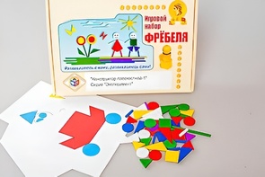 Игровой набор Фребеля "Конструктор плоскостной-1" (Серия "Эксперимент") - fgospostavki.ru - Саратов