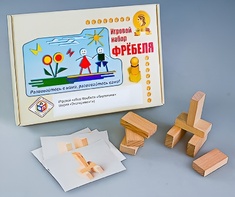 Игровой набор Фребеля "Кирпичики" (серия "Эксперимент") - fgospostavki.ru - Саратов