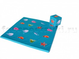 Игровой мат "Море" с кубиком - fgospostavki.ru - Саратов