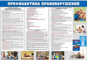 Стенд "Профилактика правонарушений" - fgospostavki.ru - Саратов