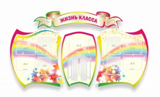 Стенд "Жизнь класса" Вариант 3 - fgospostavki.ru - Саратов
