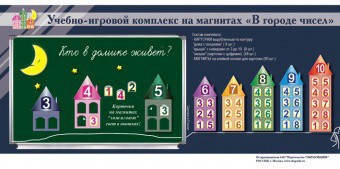 "В городе чисел". Для лучшего понимания и запоминания состава чисел первого десятка - fgospostavki.ru - Саратов