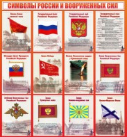 Стенд "Символы России и вооруженных сил" - fgospostavki.ru - Саратов