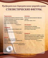 Стенд "Стилистические фигуры" Вариант 2 - fgospostavki.ru - Саратов
