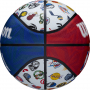 Мяч баскетбольный Wilson NBA All Team (размер 7, резина, тренировочный) - fgospostavki.ru - Саратов