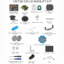 Robo kit DIYGO Мобильный робот с колесами всенаправленного движения - fgospostavki.ru - Саратов